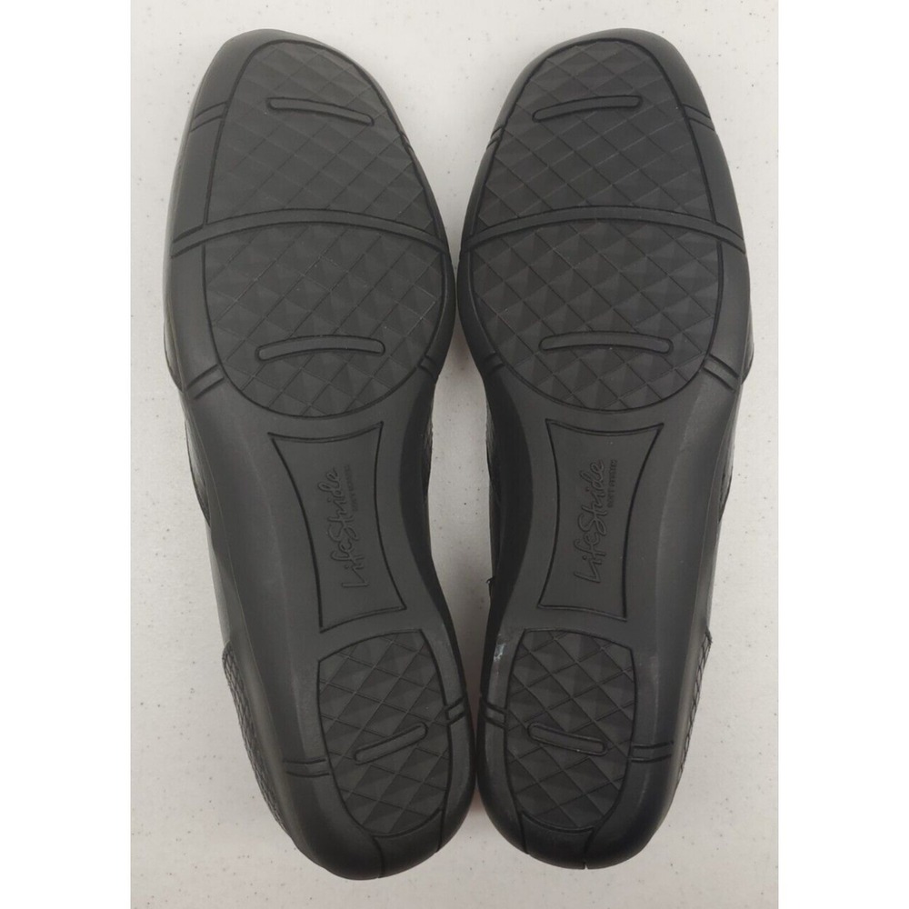 LifeStride Women's Deja Vu Black Slip-On Flats Shoes Size 8M EUC - Picture 7 of 8